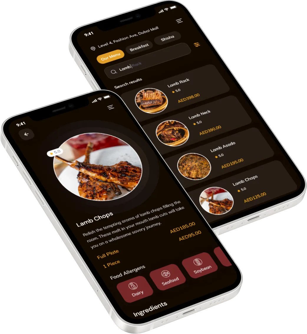 WiseQR menu on every device